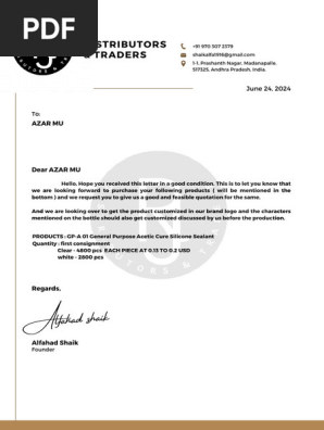 Brown Minimalist Business Formal Company Letterhead