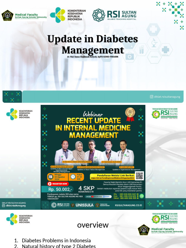 Update in Diabetes Management DR Nur Anna | PDF | Diabetes | Diabetes ...
