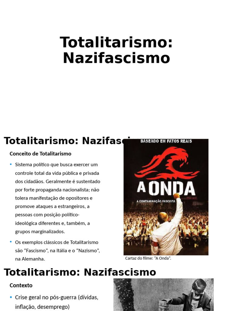 Totalitarismo: Nazifascismo e suas Características | PDF | Nazismo ...
