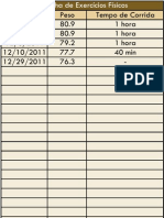Exercícios Físicos