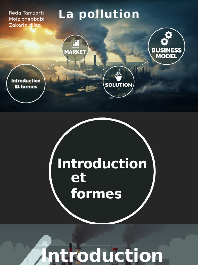 Comprendre la Pollution et ses Solutions | PDF | la pollution ...