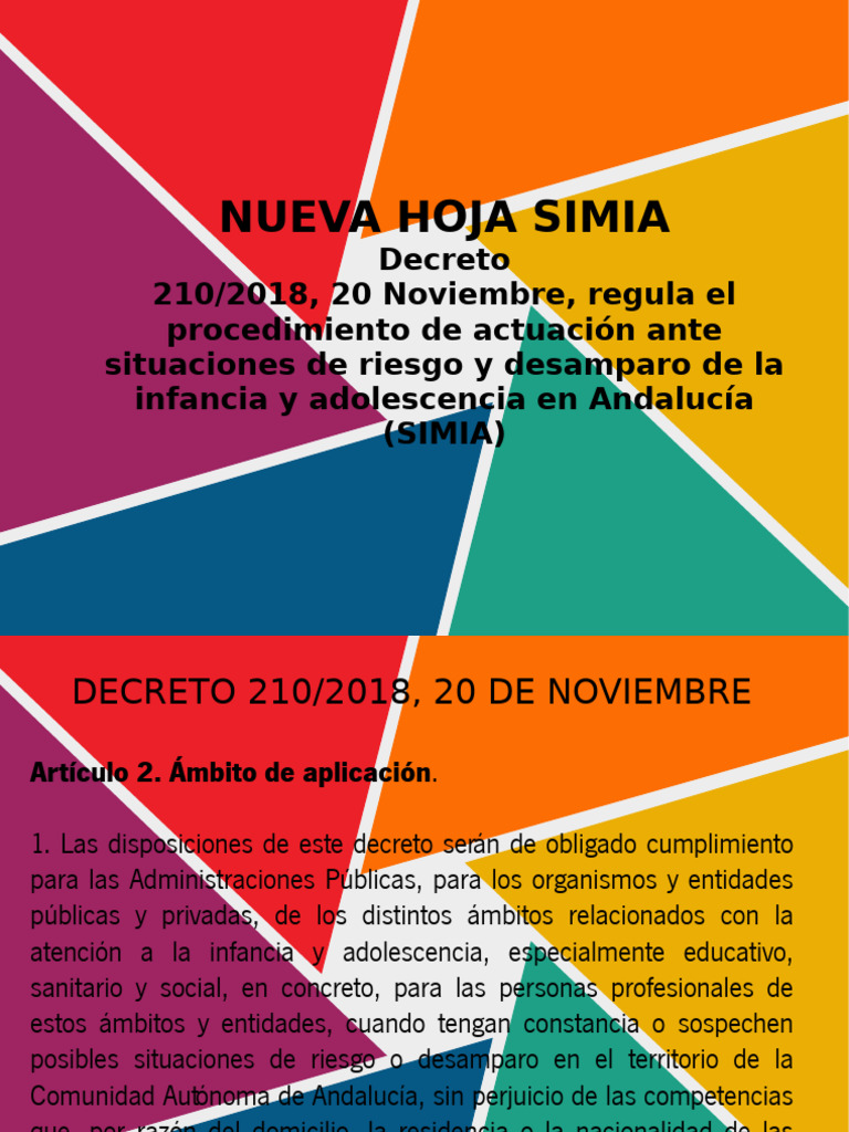 Nueva Hoja SIMIA para Notificación | PDF | Trabajo Social | Abuso infantil