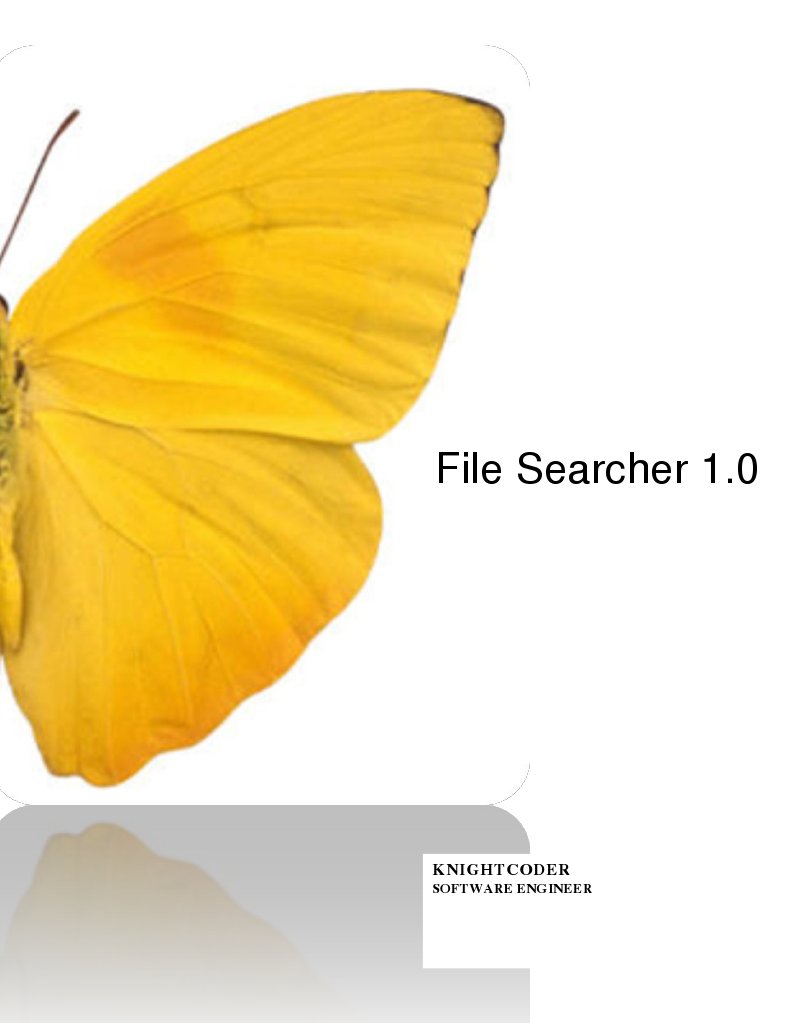 File Searcher User Guide | PDF