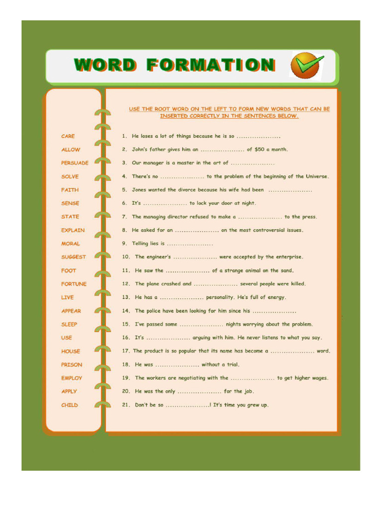 Worksheet 44805 | PDF