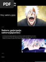 Satoru Gojo: Maestro y Poderoso Hechicero | PDF | Anime y manga