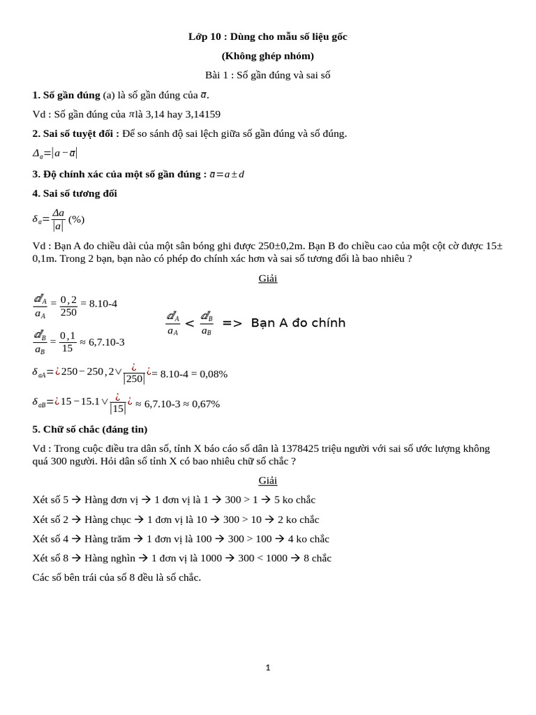 Toán 101112 - Thống Kê | PDF