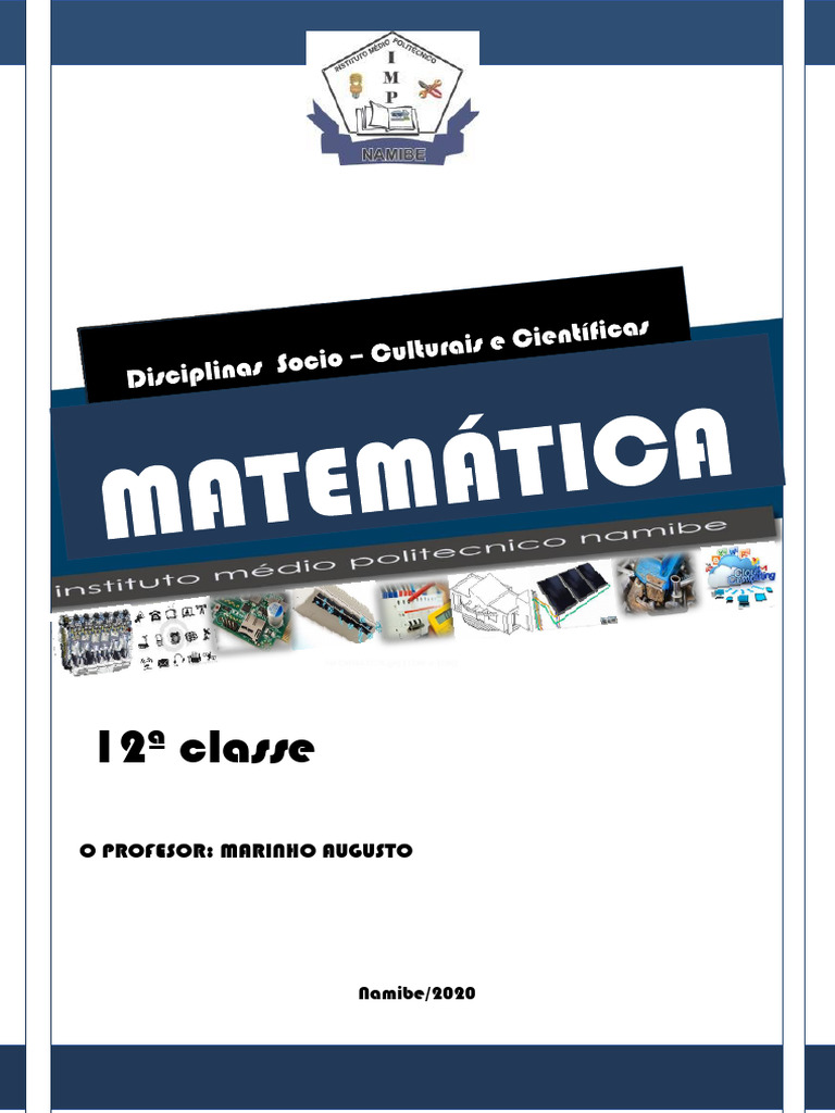 Matemática 12ª Classe: Logaritmos e Derivadas | PDF | Logaritmo | Derivado