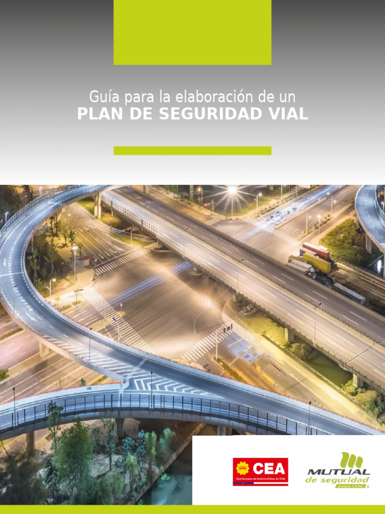 Procedimiento Guia para La Elaboracion de Un Plan de Seguridad Vial ...