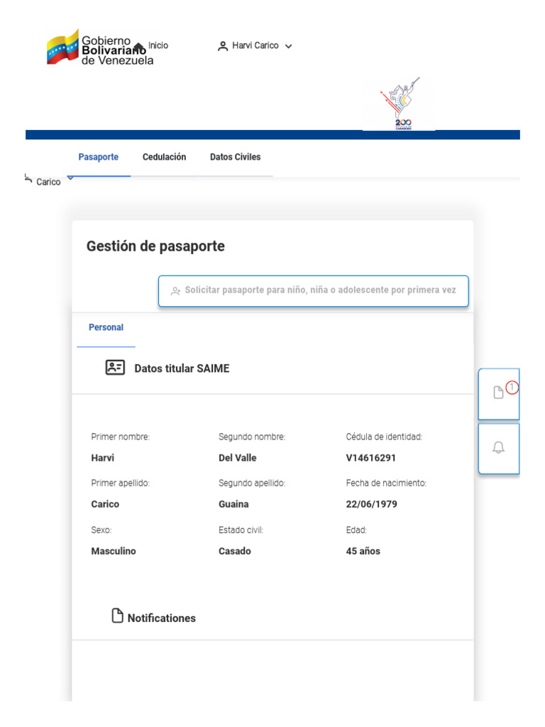 Gestión de Citas SAIME en Puerto La Cruz | PDF | Gobierno y ...
