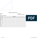 Log Book for Ceramic Tile Laying