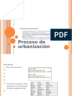 Concepto de Urbanización