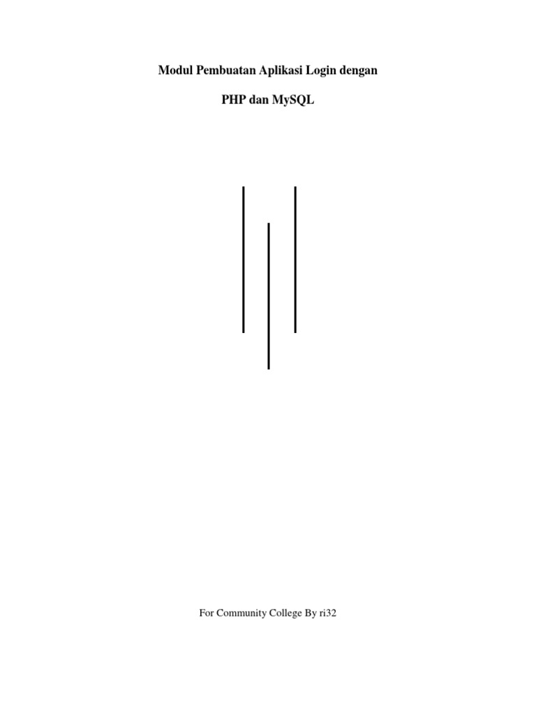 Aplikasi Login PHP MySQL | PDF