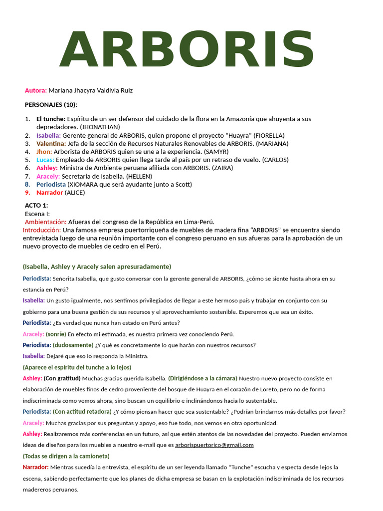 Arbor Is | PDF | Perú