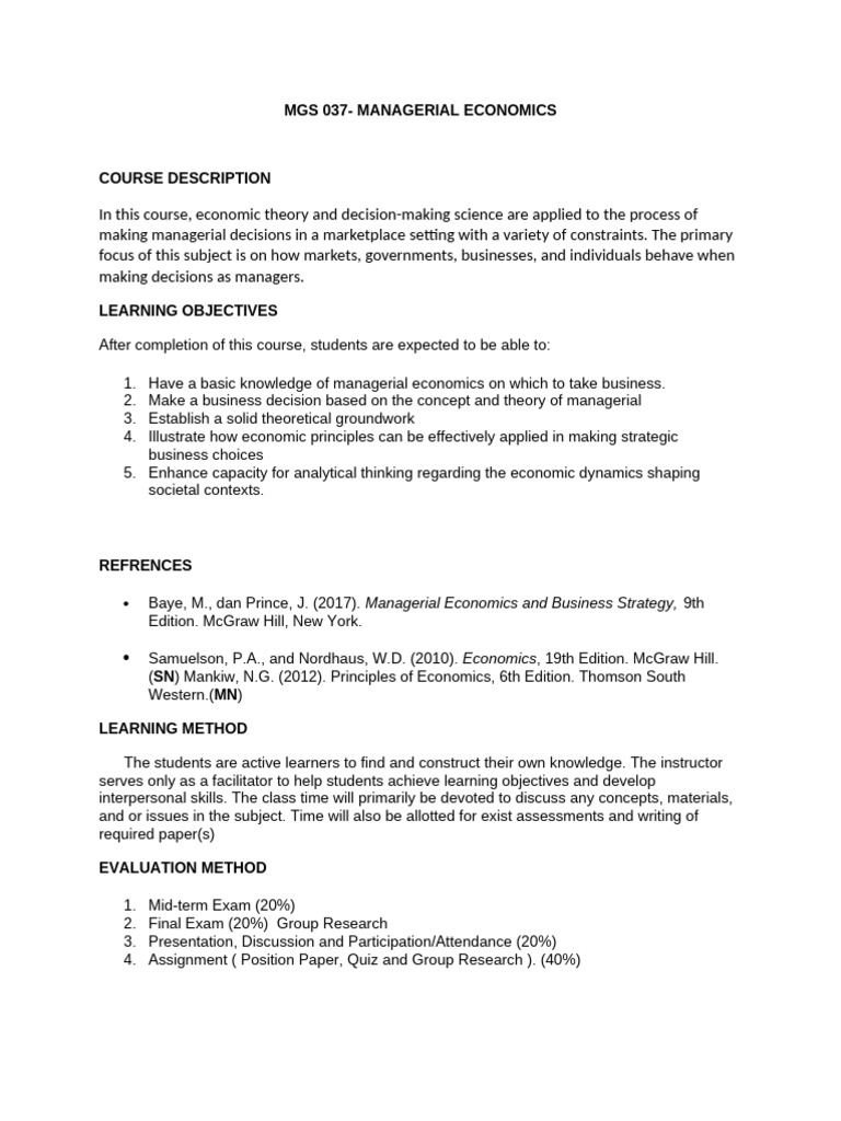 Course outline mgs 037 pdf profit economics economics