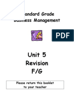 SGBM Revision Homework Unit 5 FG