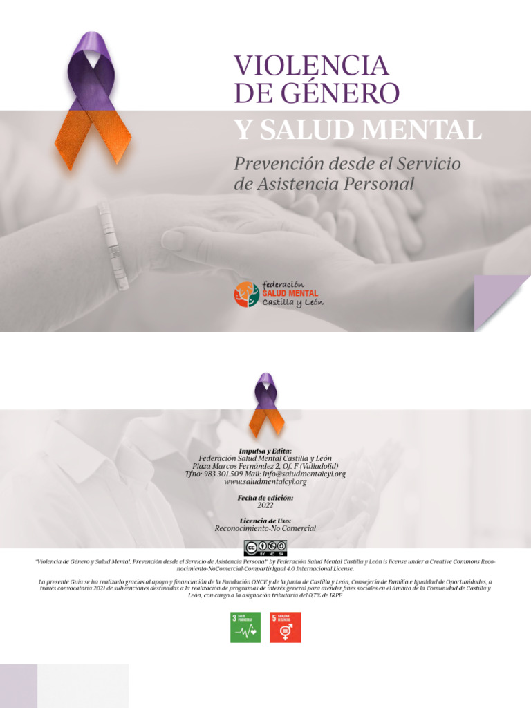 Guia Violencia de Genero y Salud Mental AF BR 4 | PDF | La violencia ...