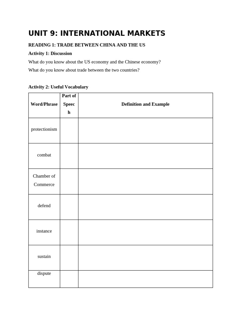 UNIT 9 | PDF | China | World Politics