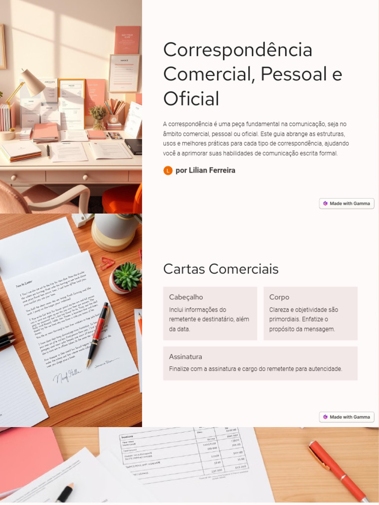 Guia de Correspondência Formal | PDF | Comunicação