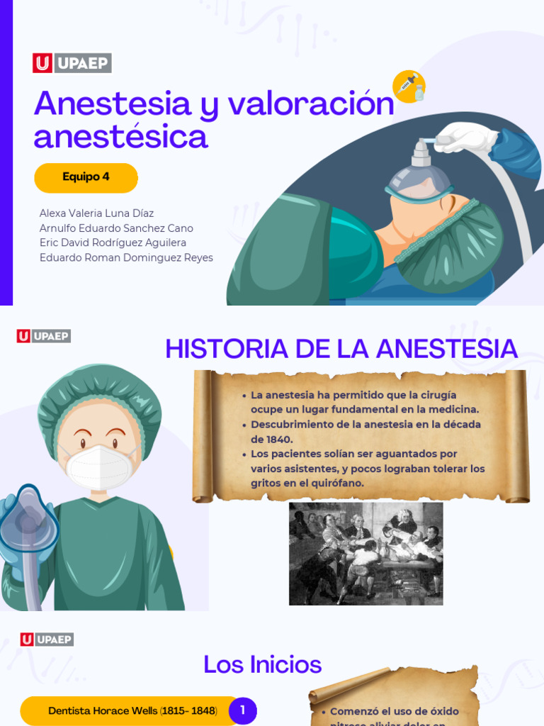 Historia y Farmacología de la Anestesia | PDF | Benzodiazepinas | Anestesia