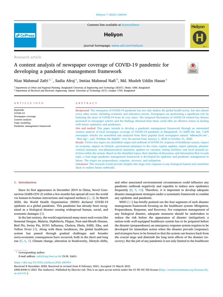 How To Do A Content Analysis Of Newspaper Articles