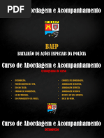 Manual do BAEP: História e Funções | PDF | Polícia | Espada