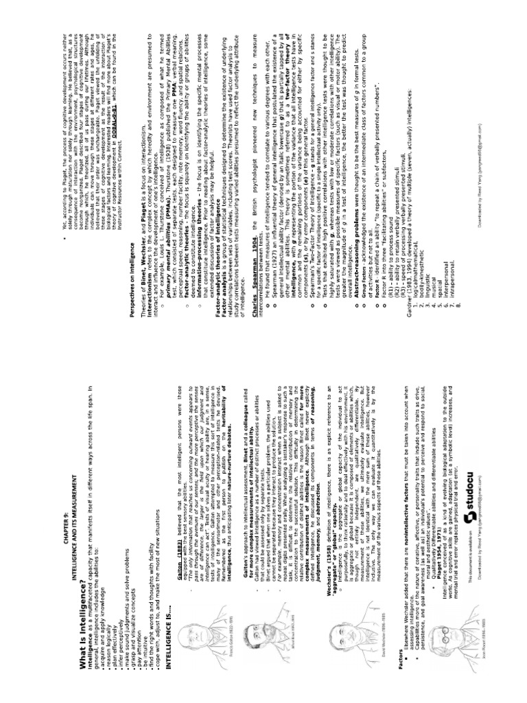 Psych Assessment 9 | PDF
