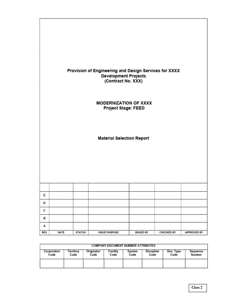 Material Selection Report Overview | PDF | Stainless Steel | Pipe ...