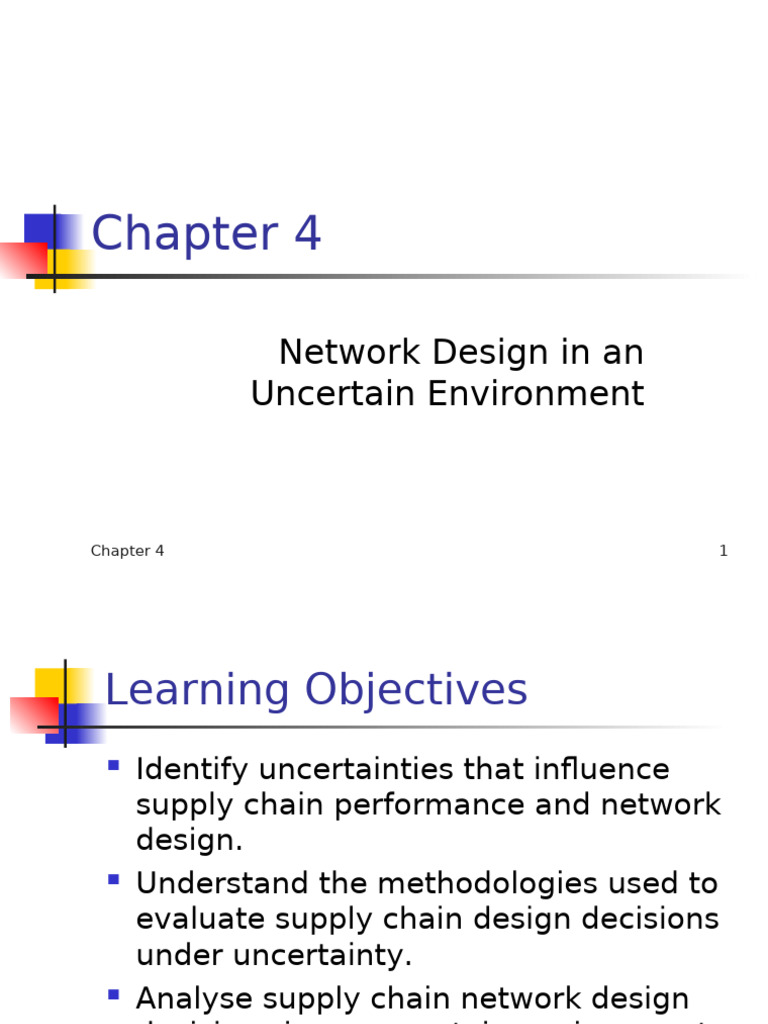 Network Design Under Uncertainty | PDF | Discounted Cash Flow | Net ...