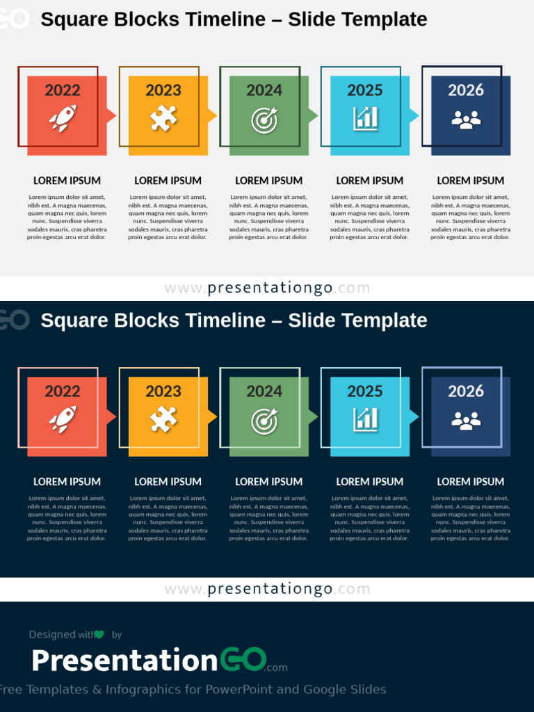 2 1916 Square Blocks Timeline PGO 16 9 | PDF