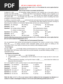 Copy of Đề Vip 9+ Format Mới - Đề Số 1