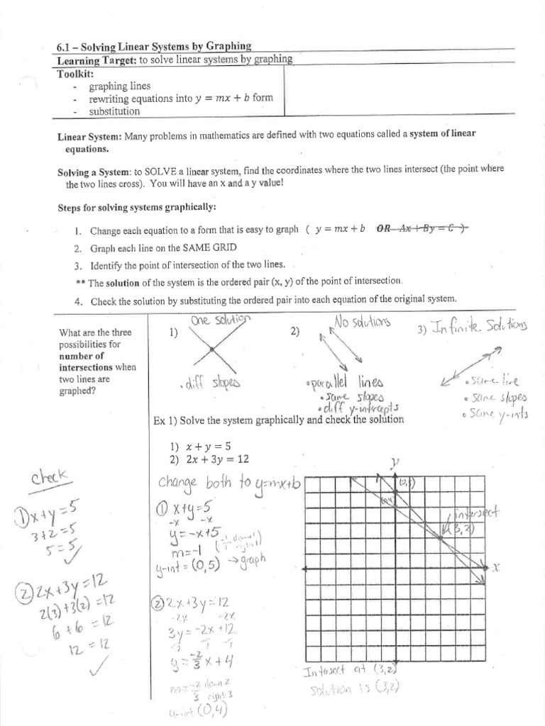 Chapter 6 Notes KEY | PDF