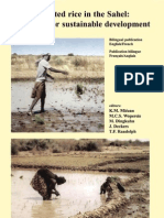 Irrigated Rice in The Sahel: Prospects For Sustainable Development