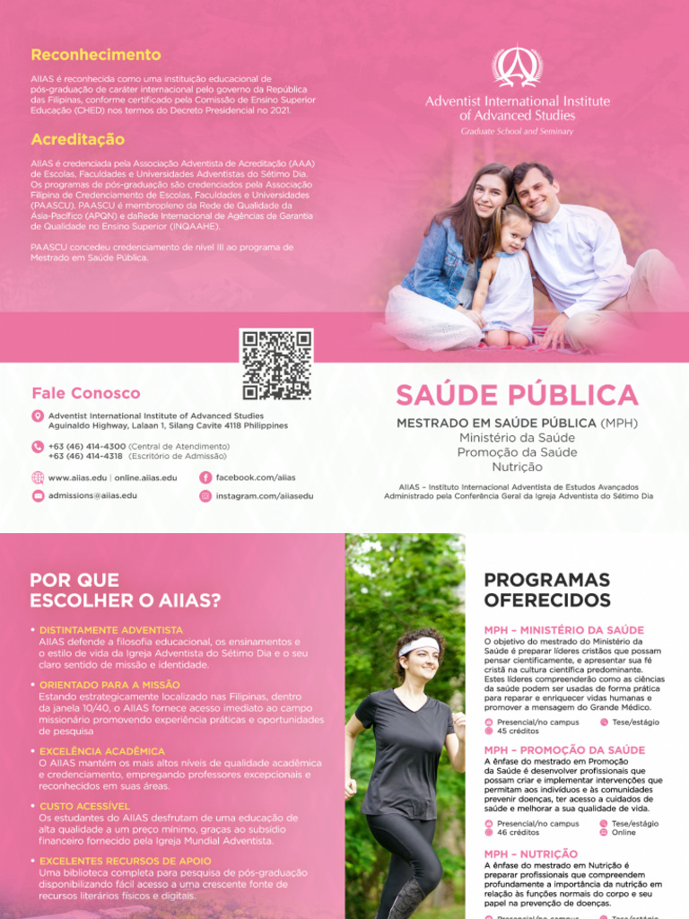PUBLIC HEALTH Brochure Ver Portuguese | PDF
