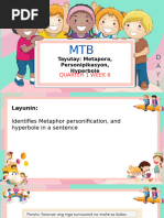 FILIPINO5 Q2 6 Natutukoy Ang Tayutay (Pagsasatao o Personipikasyon) | PDF