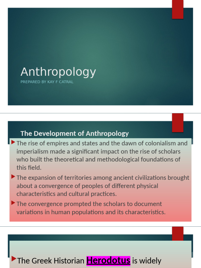 3 Anthropology Pdf Anthropology Science