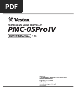 VE PMC-05Pro IV (Manual) | PDF