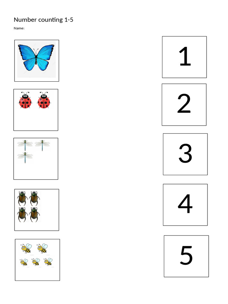 April 27 Number Counting 1 | PDF