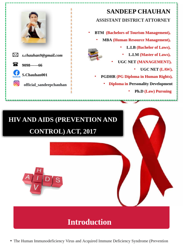 Overview of HIV/AIDS Act 2017 | PDF | Legal Guardian | Informed Consent