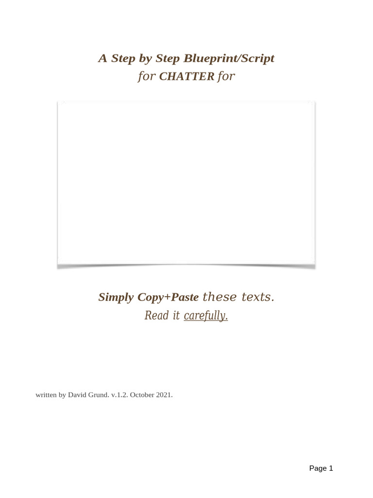 OnlyFans Chatter Script Guide | PDF | Romance (Love) | Masturbation