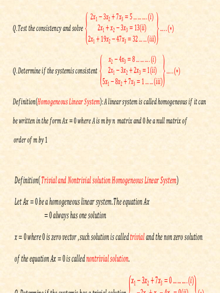 Linear PPT 4 | PDF