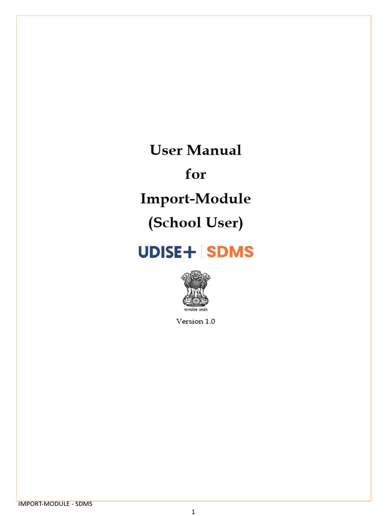 Import Student Module Guide | PDF | Login | User (Computing)