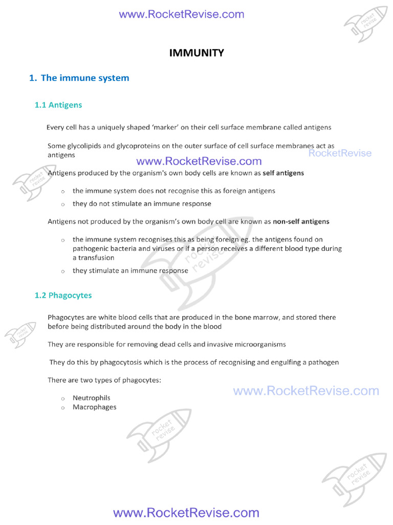 Immunity | PDF