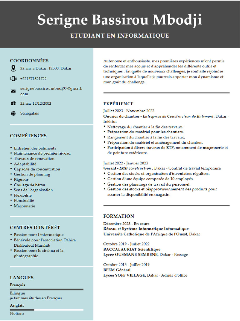 CV | PDF