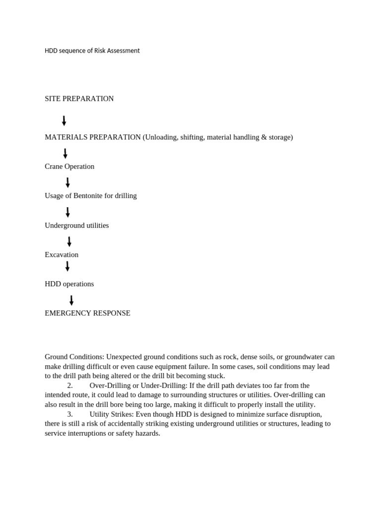 HDD Risk Assessment Guidelines | PDF | Safety