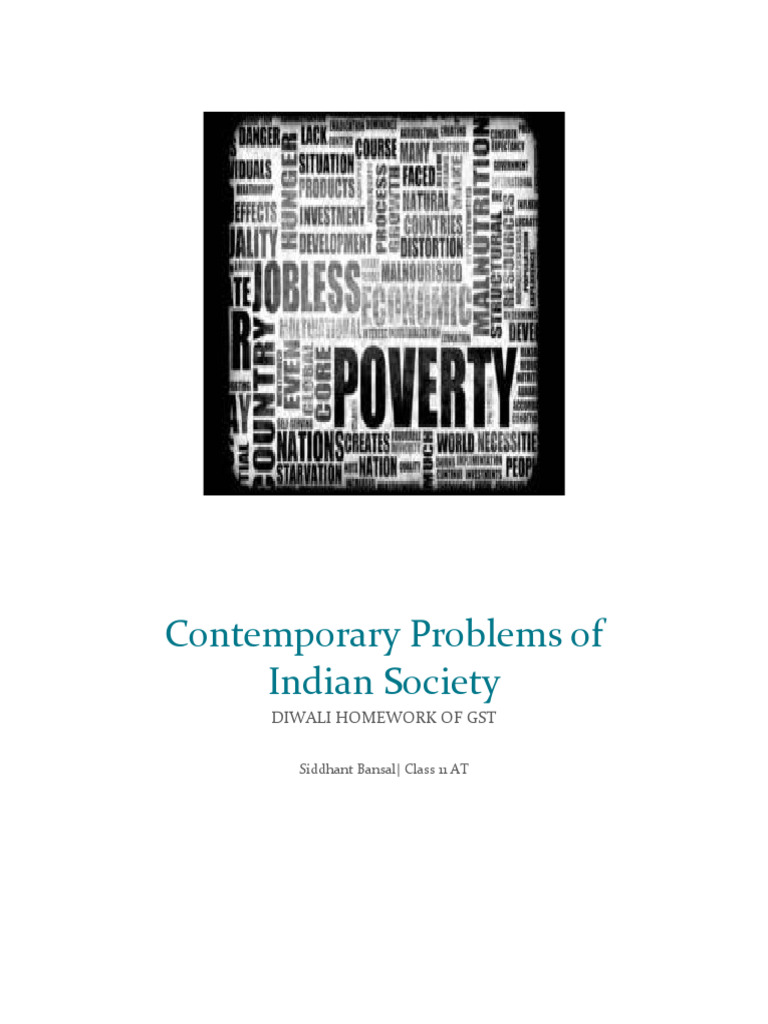 contemporary-problems-of-indian-society-pdf-poverty-poverty