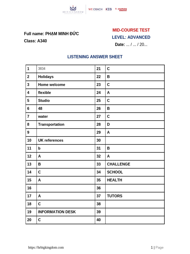 A - Midterm Test - Answer Sheet | PDF | Economic Inequality ...