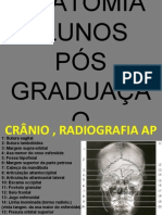 Anatomia Radiológica do Crânio e Coluna