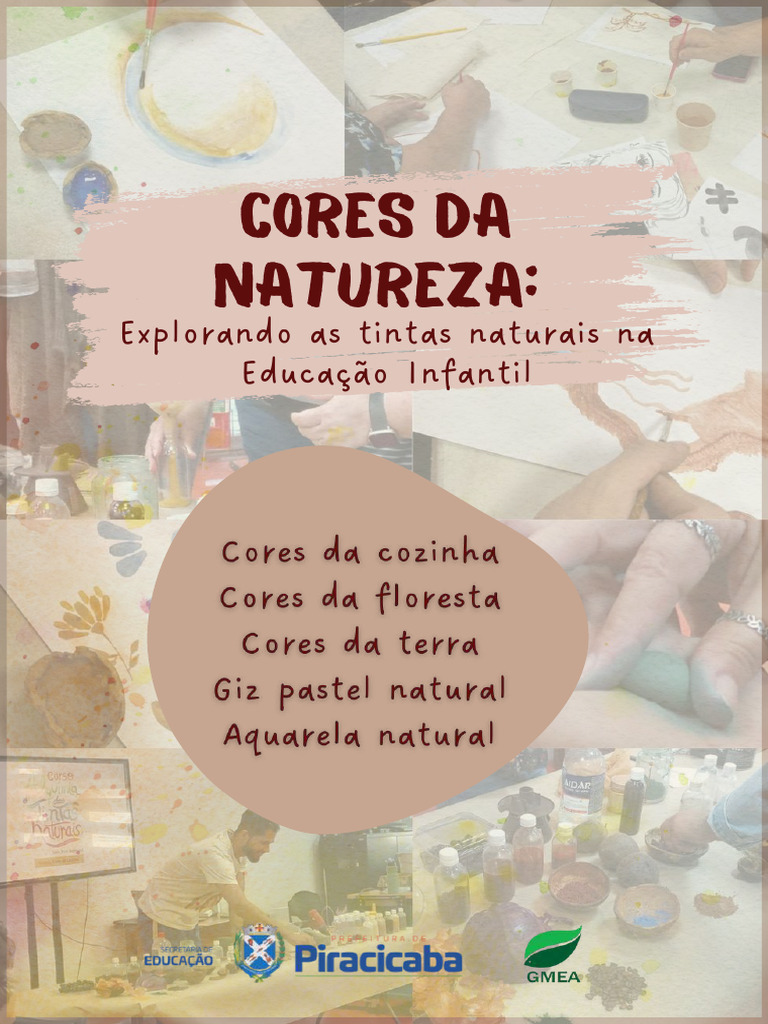 Tintas Naturais na Educação Infantil | PDF | Tinta | Pigmento