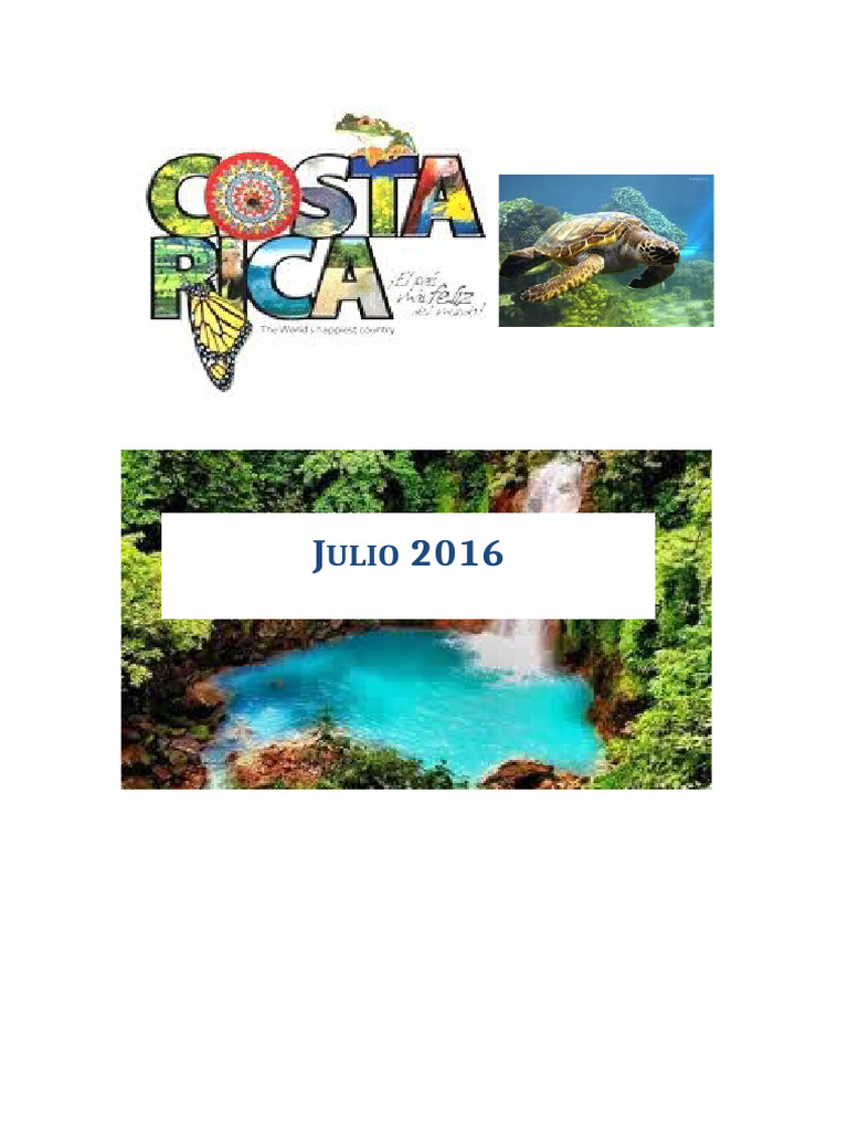 GUIA COSTA RICA (Julio 2016) | PDF | Ciencias de la Tierra