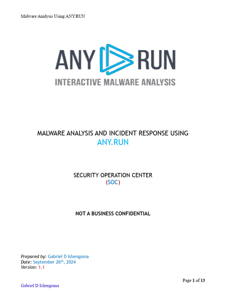Remcos RAT Analysis with ANY.RUN | PDF | Malware | Security